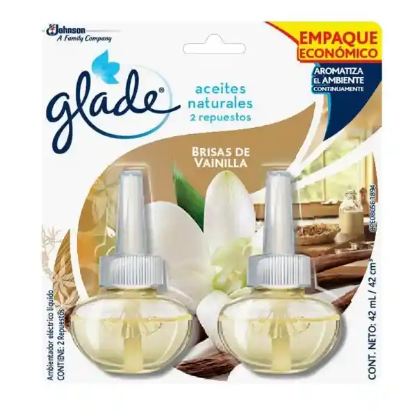 Glade Ambientador Vainilla Repuesto