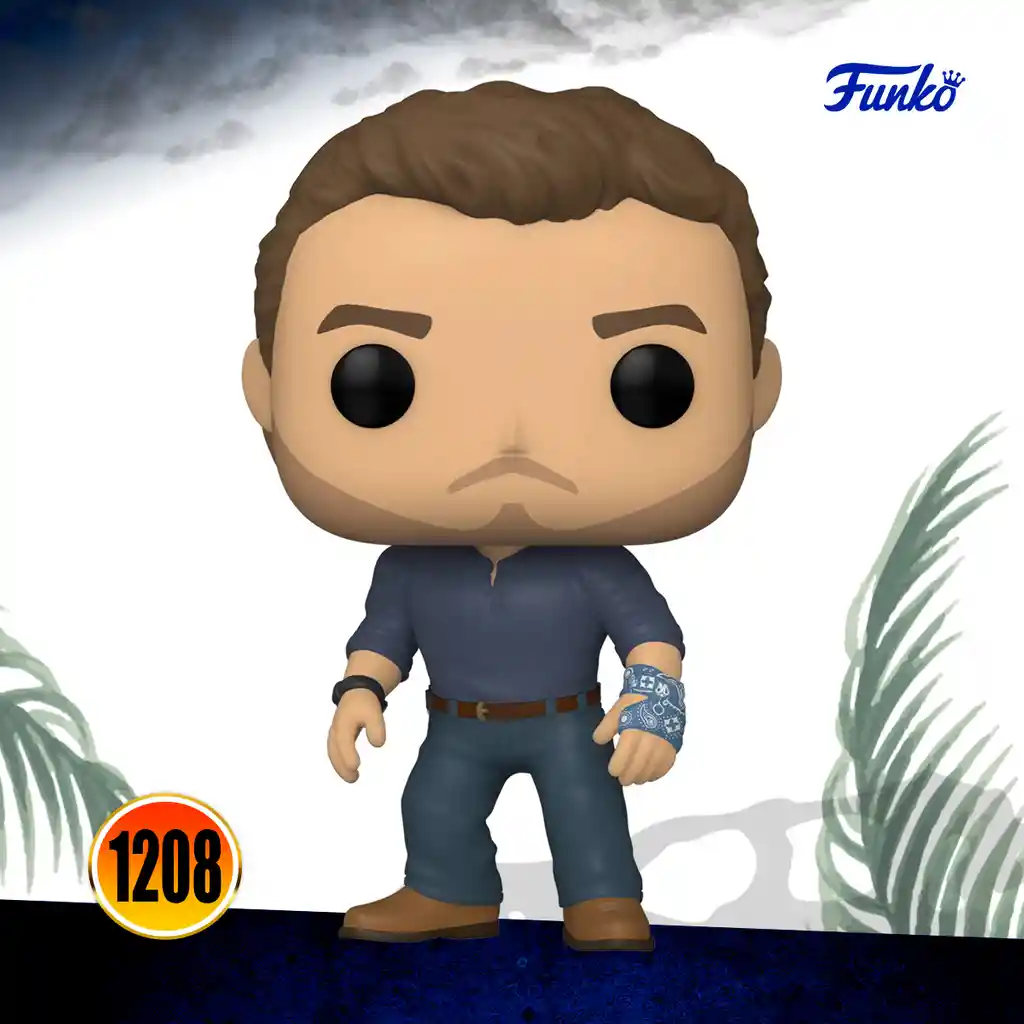 Funko Pop! Figura Colección Jurassic World Dominion Owen Grady