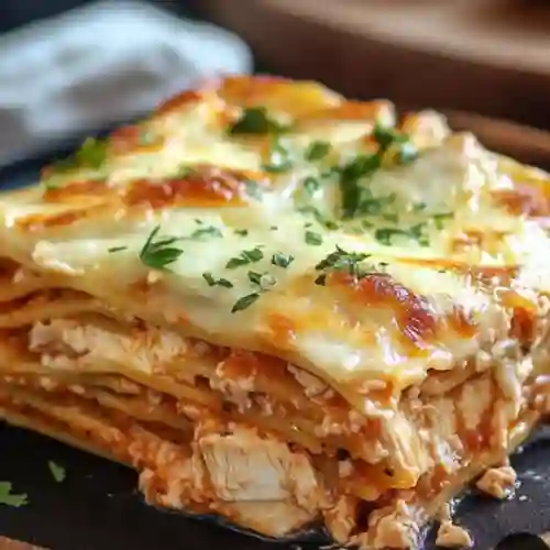 Lasagne Pollo y Champiñones