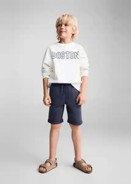 Bermuda Asier6 Navy Talla 14 Niños Mango