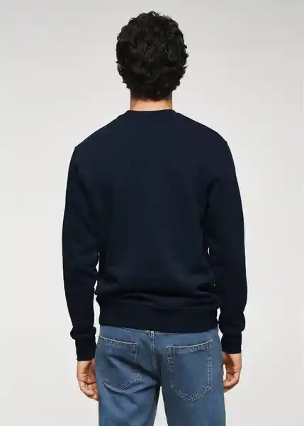 Buzo de Sudadera Nola Navy Talla S Hombre Mango