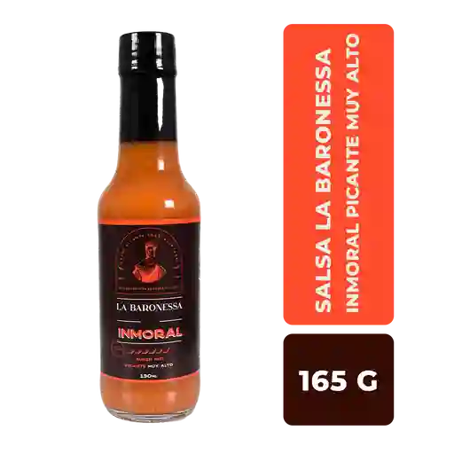 La Baronessa Salsa Inmoral Super Hot Picante Muy Alto