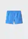 Short Bañador Regata Azul Talla XL Hombre Mango