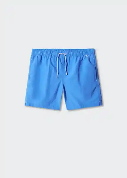 Short Bañador Regata Azul Talla XL Hombre Mango