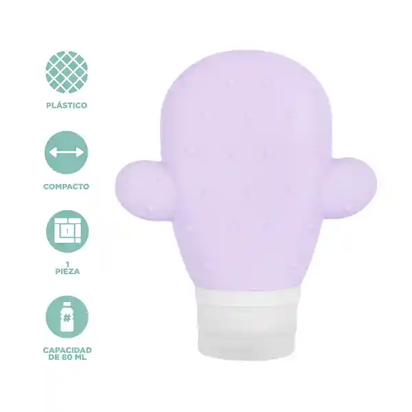 Botella de Viaje Cactus 90 mL Miniso