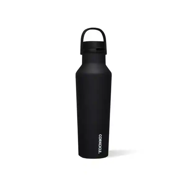 Corkcicle Botella Sport Canteen Negro Brillante