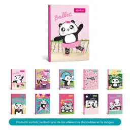 Keepermate Cuaderno Panda Land Cuadriculado Cosido