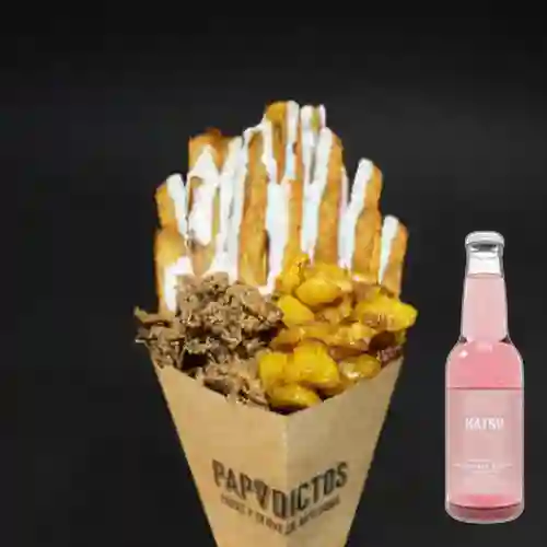 Combo Adicto 1 + Soda Hatsu Frambuesa y Rosas 300 ml