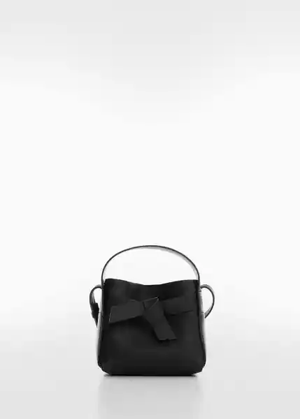 Bolso P Arles Negro Talla 99 Mujer Mango