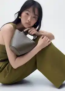 Enterizo Mono Singapur Khaki Talla XL Mujer Mango