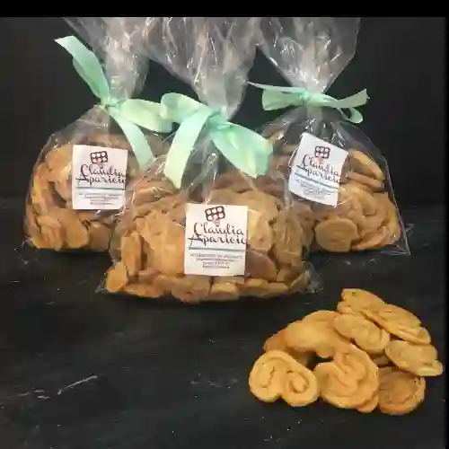 Mini corazones de hojaldre