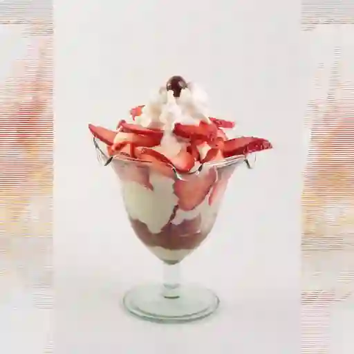 Mochi fresas con crema