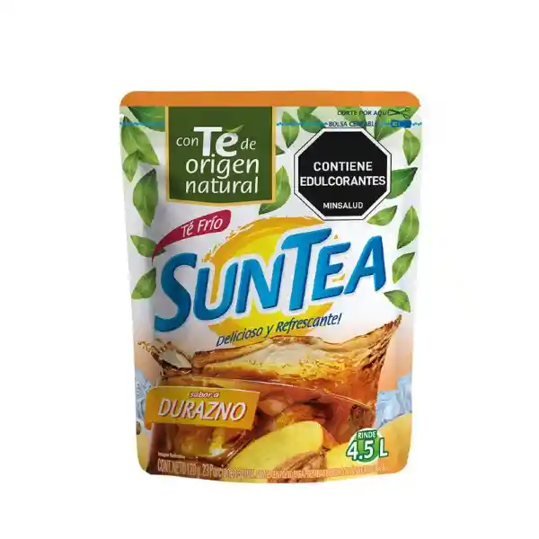 Suntea Mezcla Polvo Bebida Durazno