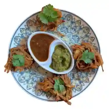 Veg Pakoras 4 Piezas