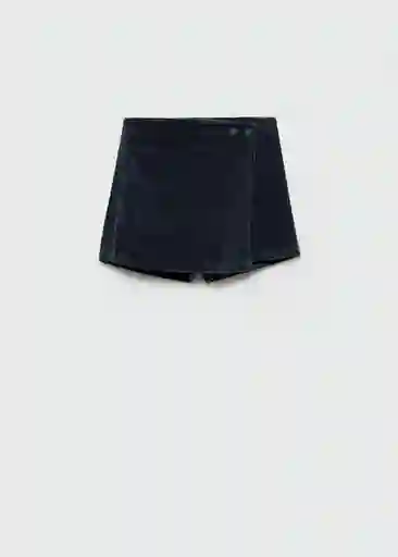 Short Sharon Navy Talla 10 Niñas Mango