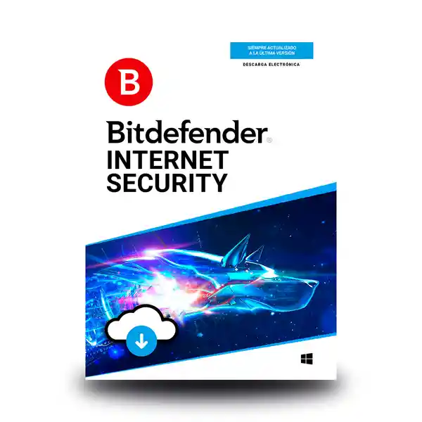 Bitdefender Protección Internet Security 3 Usuarios Esd 1 Año