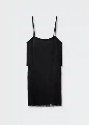 Vestido Charles Negro Talla S Mujer Mango