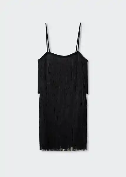 Vestido Charles Negro Talla S Mujer Mango