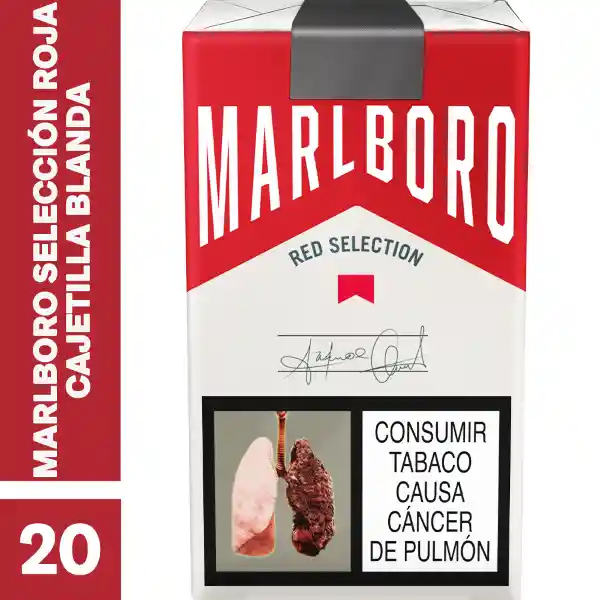 Marlboro Cigarrillo Red Selection Soft
