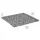 Estra Cubrepiso Antideslizante Gris 80 x 80 cm