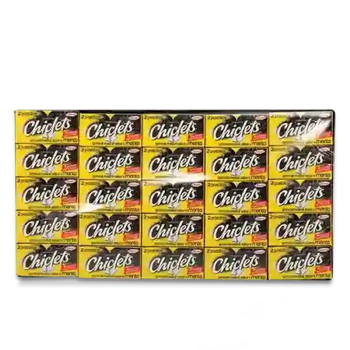 Chiclets Adams Chicle Menta