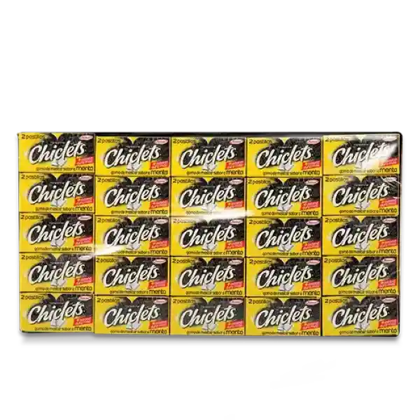 Chiclets Adams Chicle Menta