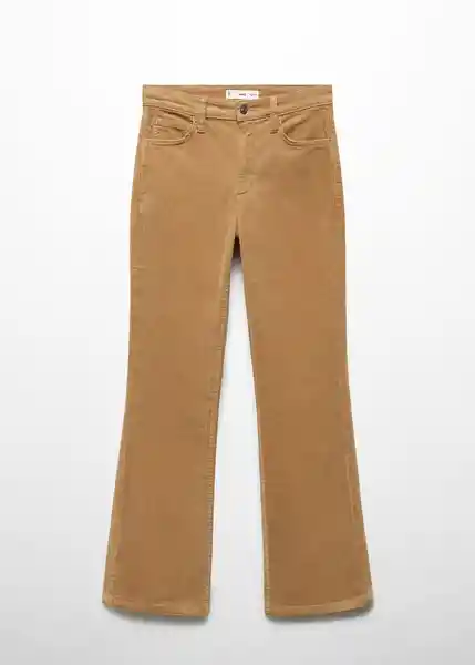 Pantalón Jean Siennap Camel Talla 34 Mujer Mango