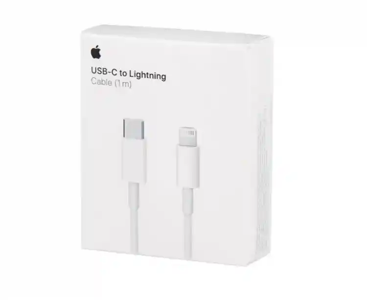 Apple Cable USB-C a Lightning Blanco 