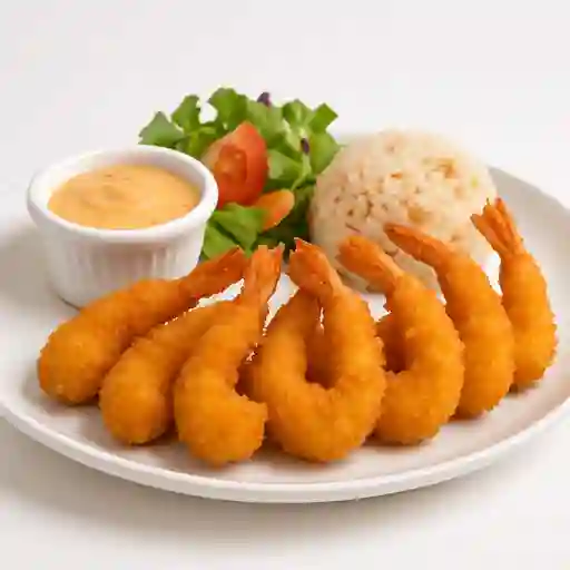 Langostinos apanados