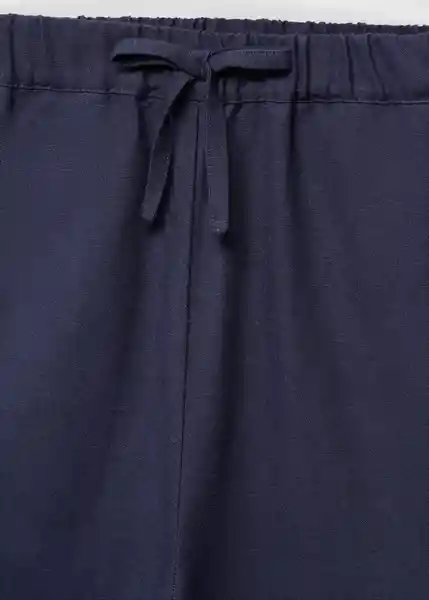 Pantalón Michaela Navy Talla 10 Niñas Mango