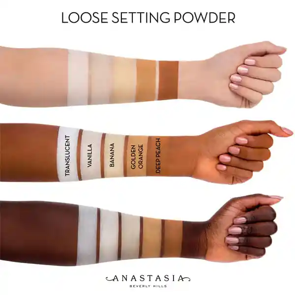 ANASTASIA Loose Powder Deep Peach