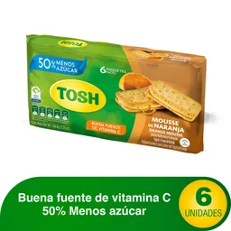 Tosh Galleta Mousse de Naranja