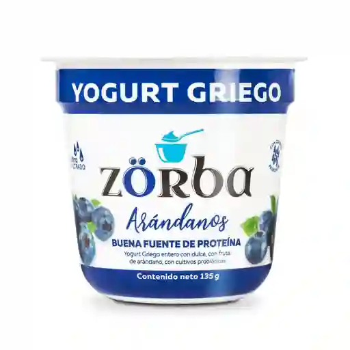 Zorba Yogurt Griego Arándanos
