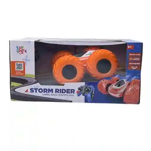 Toy Logic Juguete Carro a Control Remoto Stunt Storm Rider