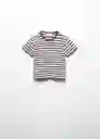 Camiseta Chop Antracita Talla 71 Niños Mango