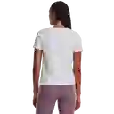 Under Armour Camiseta Meridian Blanco Para Mujer Talla LG