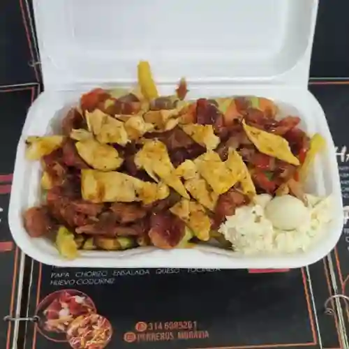 Combo Salchipapa Mixta + Postobón Coca - Cola 400 ml