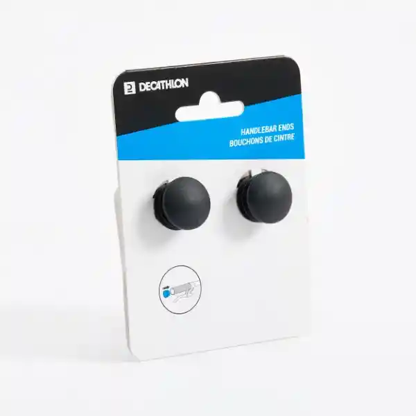 Tapas Para Manubrio Bicicleta - Negro