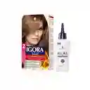 Tinte Igora Vital 7-1 Rubio Mediano Cenizo + Oxigenta Gratis