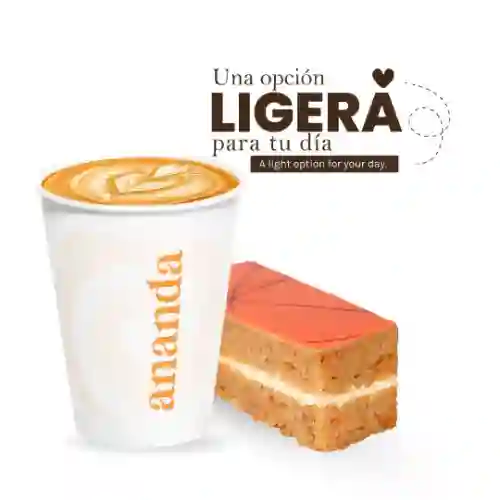 Combo Porción Torta Ananda + Café 9 Oz