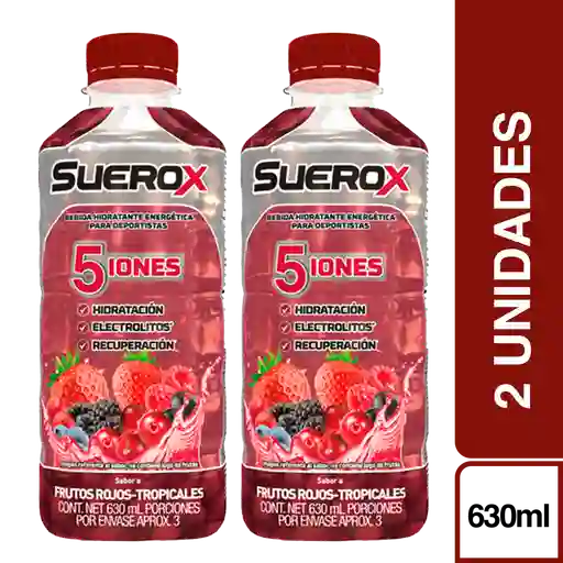 2 x Suerox Frutos Rojos