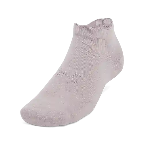 Under Armour Calcetines Essential Low Unisex Gris Talla LG