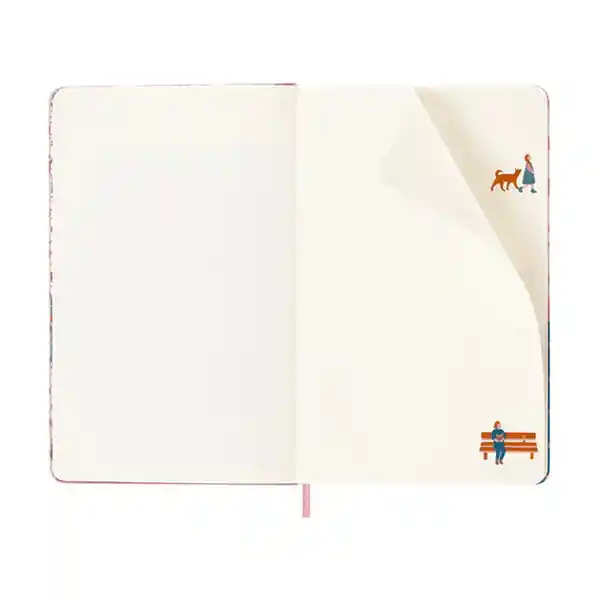 Moleskine Cuaderno Plano Sakura Bench Grande