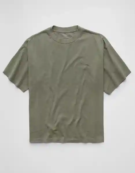 Camiseta Hombre Verde Talla MEDIUM 3664347 American Eagle