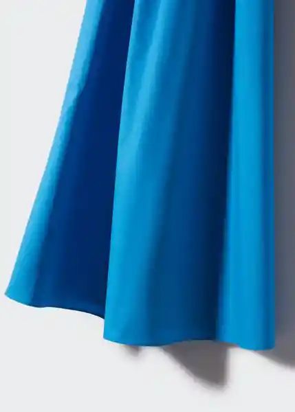 Vestido Ballet-H Azul Talla S Mujer Mango