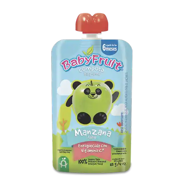   Baby Fruit  Compota De Manzana 