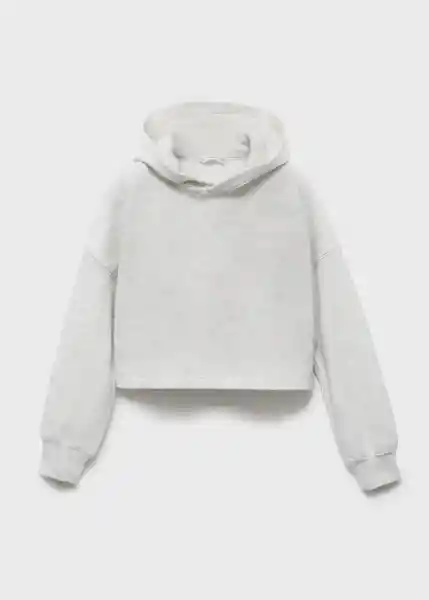 Buzo Sudadera Fun Gris Claro Vigore Talla 10 Niña Mango
