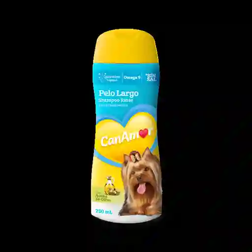 Can Amor Shampoo para Perro de Pelo Largo con Aceite de Oliva 