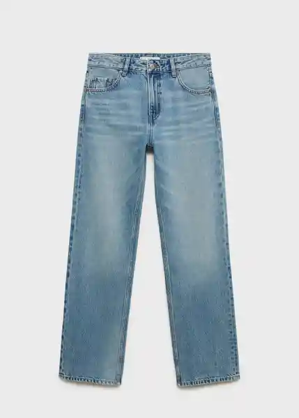 Jean Miami Tejano Medio Talla 40 Mujer Mango
