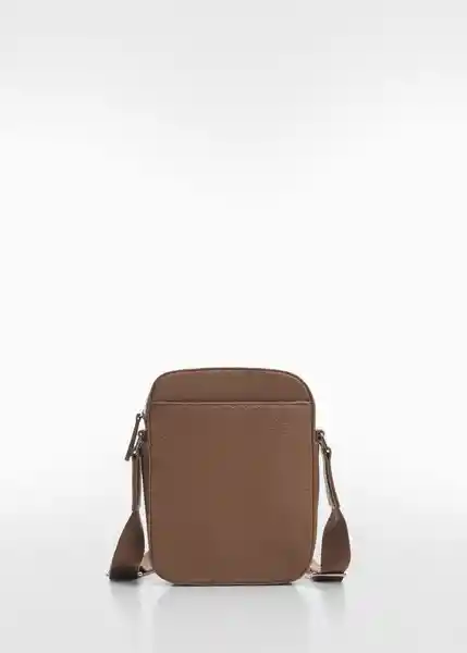 Bolso All Day Chocolate Talla 99 Hombre Mango